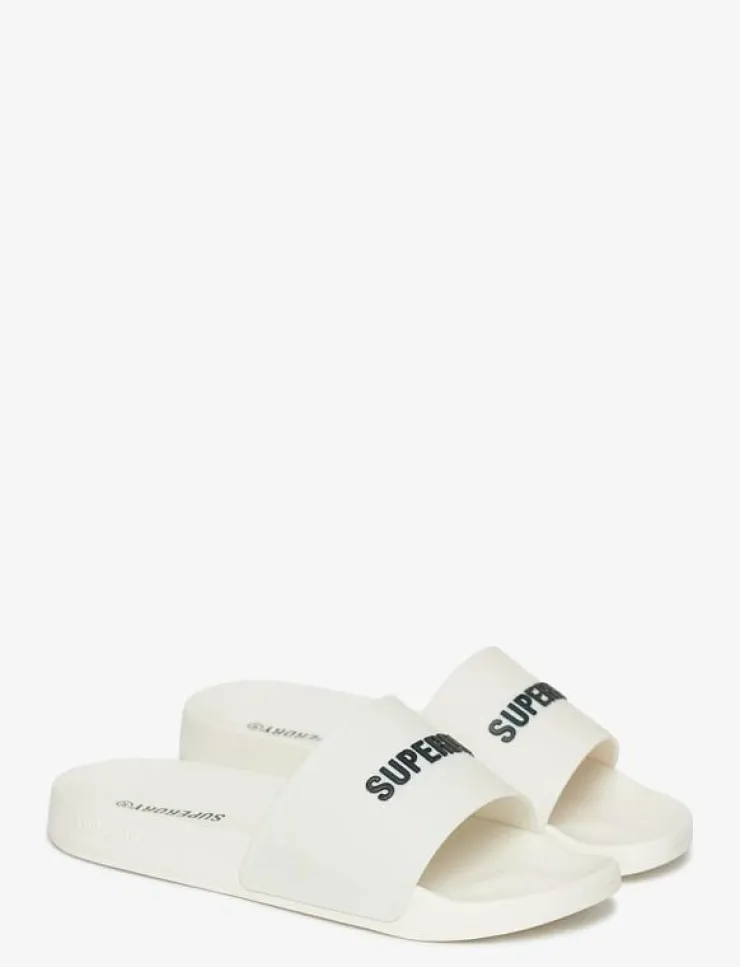 Superdry LOGO POOL SLIDE - Sandaler| Sommarskor|Badtofflor