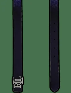 Kvinnor Lauren Ralph Lauren Bälten|Logo Reversible Leather Skinny Belt - Skärp