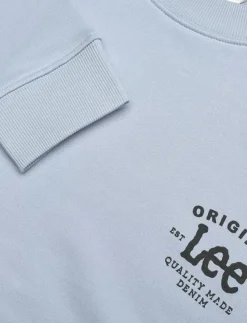 Kvinnor Lee Jeans Sweatshirts|Logo Sws - Sweatshirts