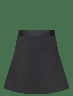 Calvin Klein LOGO TAPE FLARE PUNTO SKIRT - Kort kjol|Barn Klänningar & Kjolar