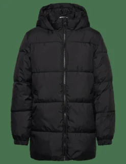 Mango Long coat with padded lining - Dunjackor & fodrade jackor|Barn Jackor