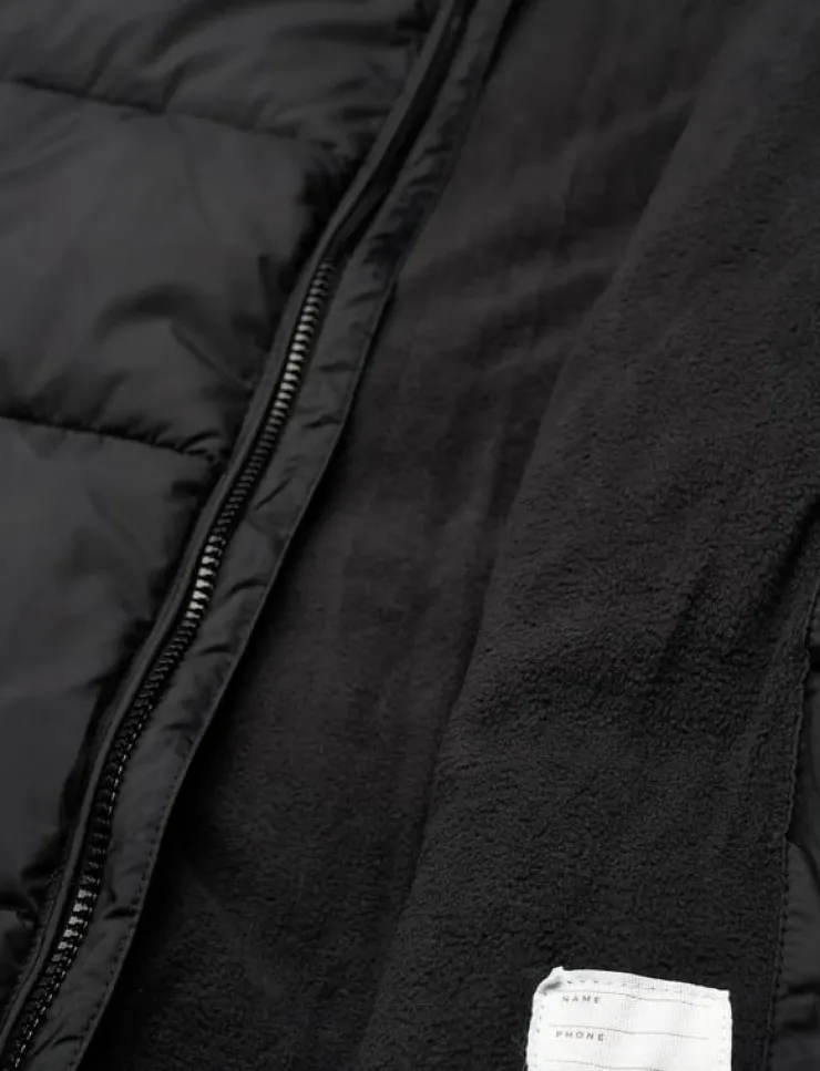 Mango Long coat with padded lining - Dunjackor & fodrade jackor|Barn Jackor