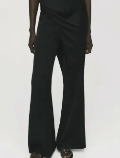 Mango Long flared trousers - Utsvängda byxor|Kvinnor Byxor