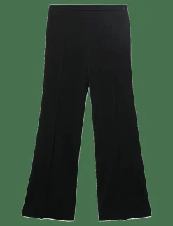 Mango Long flared trousers - Utsvängda byxor|Kvinnor Byxor