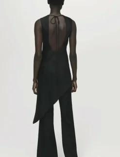 Mango Long flared trousers - Utsvängda byxor|Kvinnor Byxor