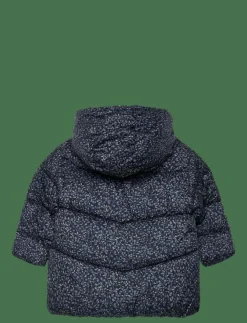 Mango Long padded floral anorak - Dunjackor & fodrade jackor|Barn Jackor