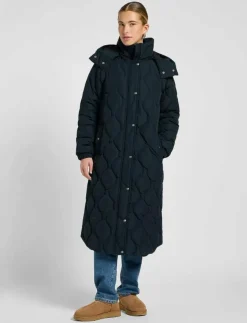 Kvinnor Lee Jeans Jackor & Kappor|LONG PUFFER - Dunkappor