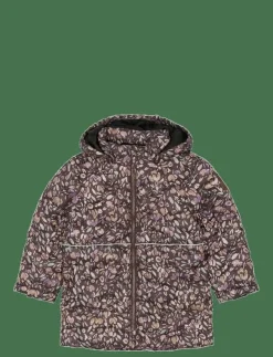 Barn mikk-line Jackor|Long Puffer Jacket Aop Rec. - Dunjackor & fodrade jackor