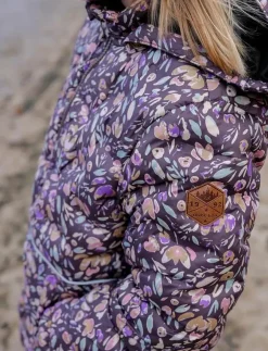 Barn mikk-line Jackor|Long Puffer Jacket Aop Rec. - Dunjackor & fodrade jackor