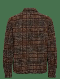 Abercrombie & Fitch Overshirts|LONG SLEEVE BOUCLE OVERSHIRT - Jackor & rockar