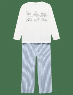 Mango Long Snoopy pyjama - Set|Barn Sovplagg