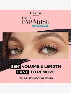 Kvinnor L'Oréal Paris Smink|Lash Paradise Waterproof Mascara Black - Ögon