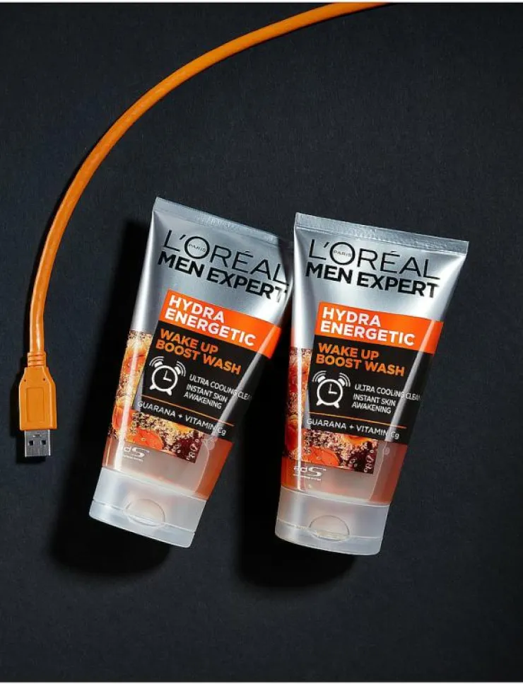 L'Oréal Paris Men Expert Hydra Energetic Wake Up Boost Wash 100 ml - Ansiktsvård| Skönhet|Skönhet