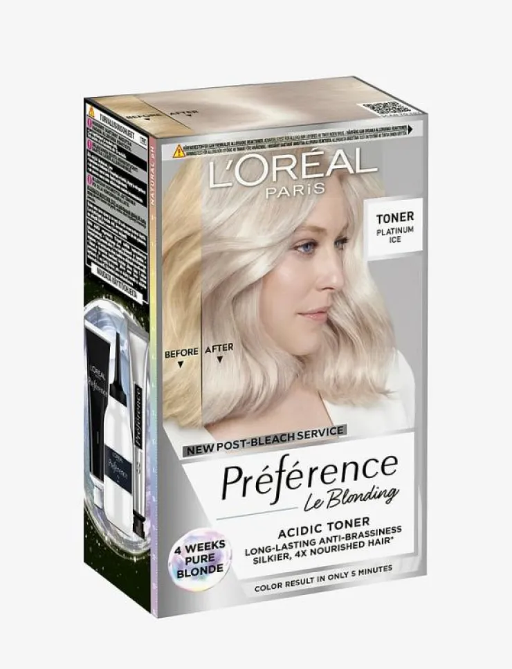 L'Oréal Paris Préférence Le Blonding Toner Platinum Ice - Hårvård|Kvinnor Hår