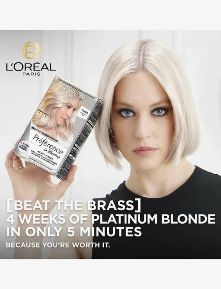 L'Oréal Paris Préférence Le Blonding Toner Platinum Ice - Hårvård|Kvinnor Hår