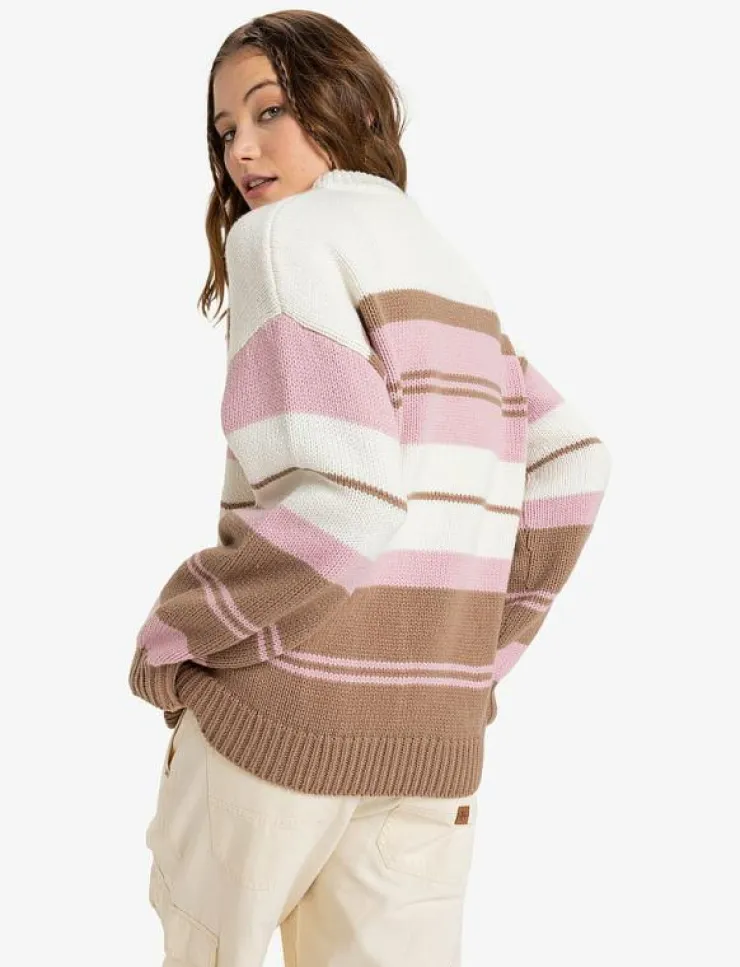 Kvinnor Roxy Sweatshirts|LOVE AGAIN - Stickat