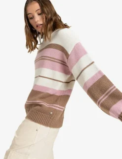 Kvinnor Roxy Sweatshirts|LOVE AGAIN - Stickat