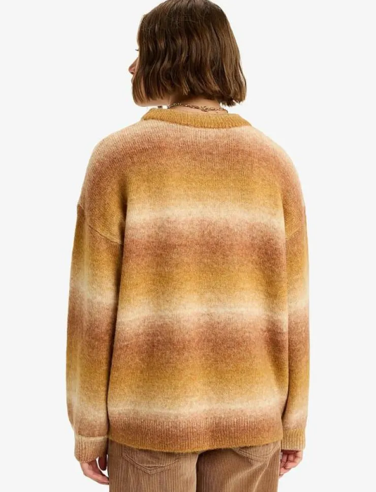 Kvinnor Roxy Sweatshirts|LOVE AGAIN - Stickat