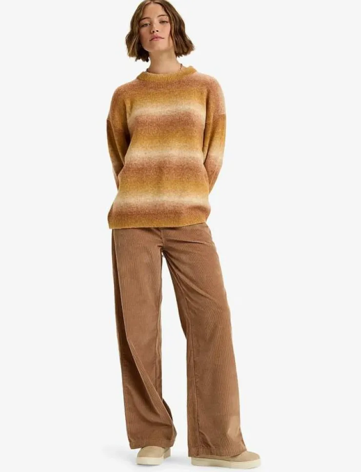 Kvinnor Roxy Sweatshirts|LOVE AGAIN - Stickat