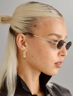Kvinnor Le Specs Solglasögon|LOVE TRAIN - Round Frame