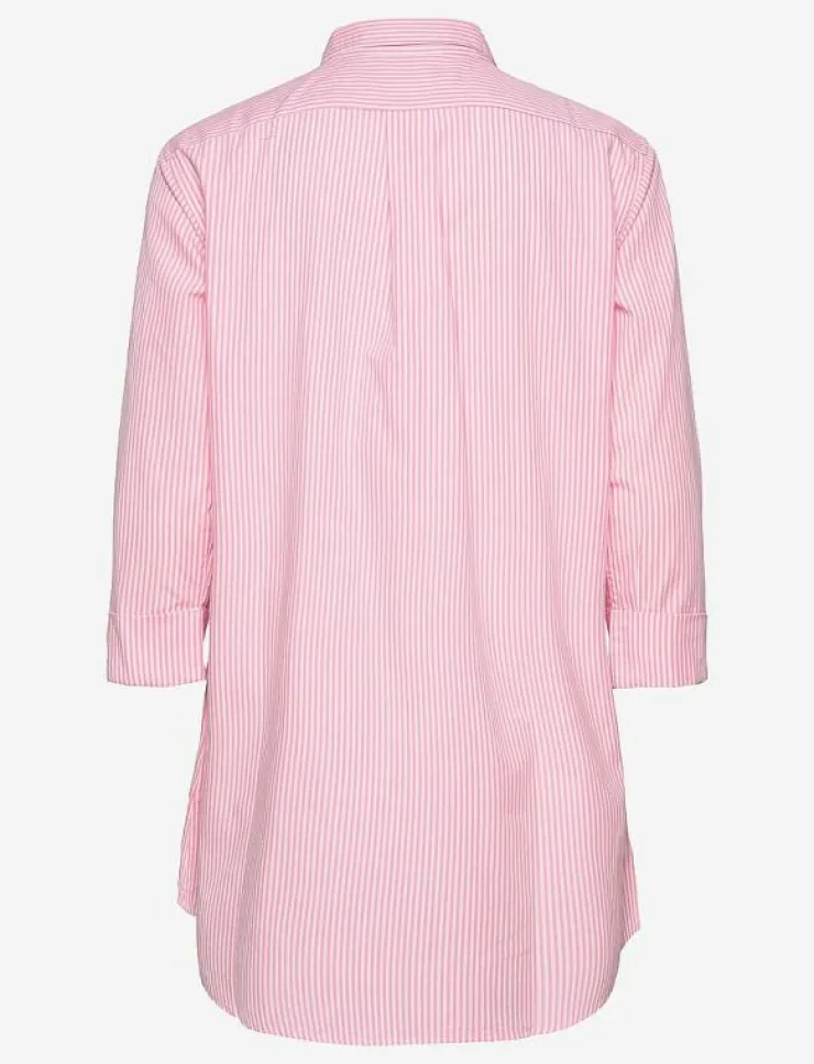 Kvinnor Lauren Ralph Lauren Homewear Pyjamas & Loungewear|LRL HERITAGE ESS. 3/4 SL SLEEPSHIRT - Överdelar