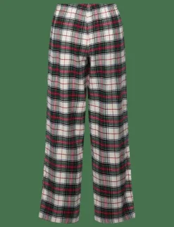 Kvinnor Lauren Ralph Lauren Homewear Pyjamas & Loungewear|LRL L/s Notch collar long pant pj s - Pyjamas