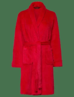 Lauren Ralph Lauren Homewear LRL L/s shawl collar short robe - Morgonrock|Kvinnor Morgonrockar|Morgonrockar