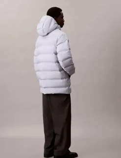 Calvin Klein LS BONDED CHNNLD LONG HOODED PUF - Fodrade jackor| Jackor & Rockar