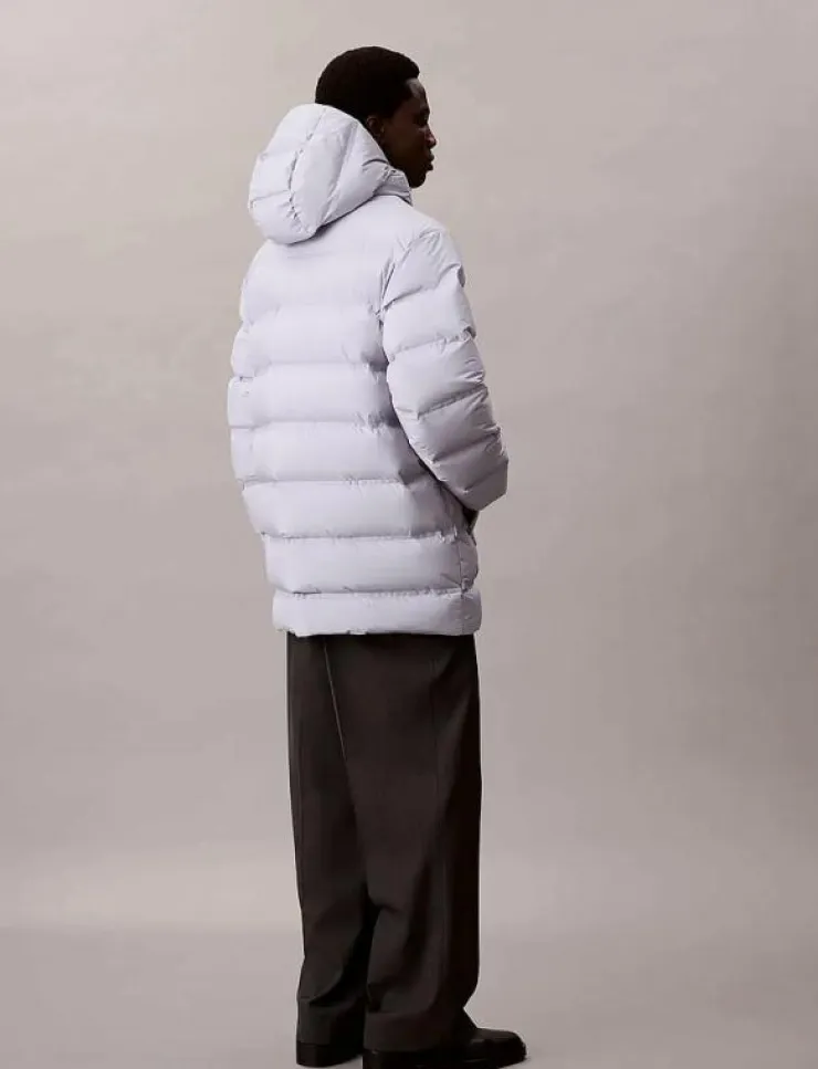 Calvin Klein LS BONDED CHNNLD LONG HOODED PUF - Fodrade jackor| Jackor & Rockar