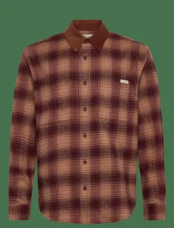 Calvin Klein Jeans Overshirts|LS BRUSHED YD TWILL SHIRT JACKET - Jackor & rockar