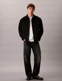 Calvin Klein Jeans Skjortor|LS CORDUROY POCKET RELAXED SHIRT - Manchesterskjortor
