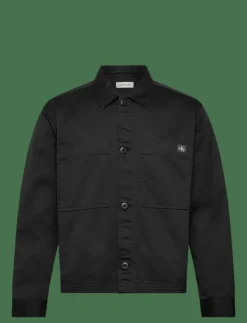 Calvin Klein Jeans Overshirts|LS COTTON OVERSHIRT - Jackor & rockar