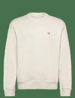 Calvin Klein Jeans Sweatshirts & Huvtröjor|LS EU 350TERRY MONOGRAM CN SWTSH - Sweatshirts