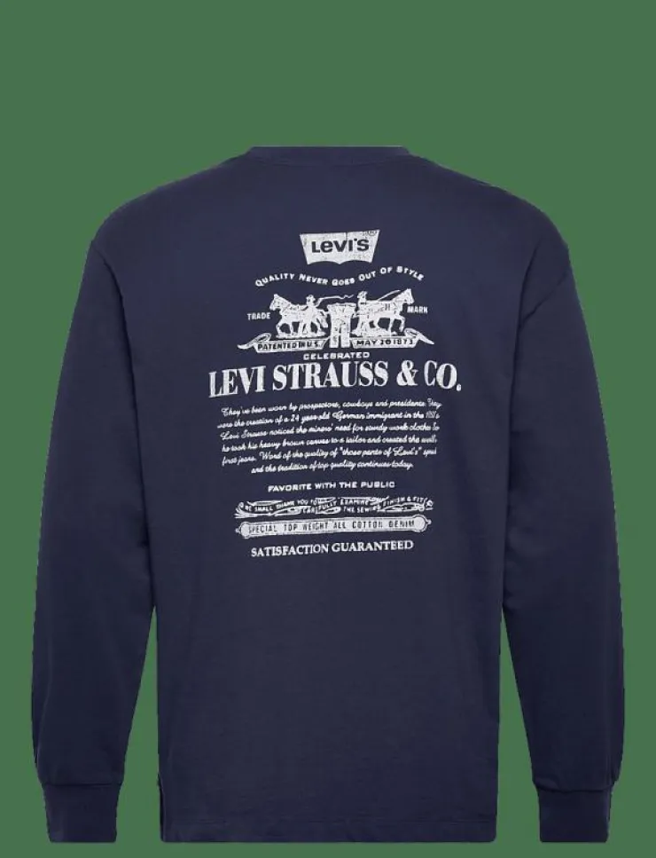 Levi's® LS GRAPHIC AUTHENTIC TEE BADGE - Långärmade t-shirts| Kläder|T-Shirts
