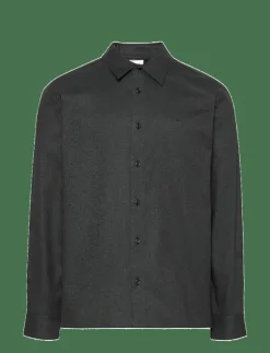 Calvin Klein Skjortor|LS MELANGE FLANNEL EASY SHIRT - Flanellskjortor