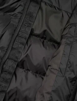 Calvin Klein Jeans LS NYLON MONOGRAM PUFFER JKT - Fodrade jackor| Jackor & Rockar