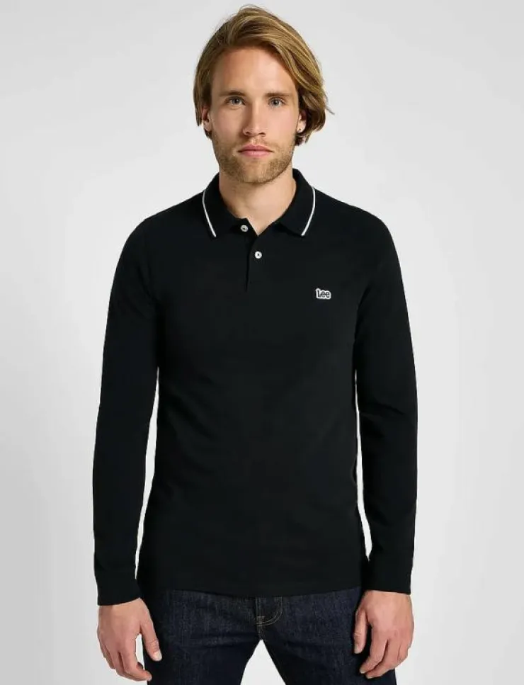 Lee Jeans LS PIQUE POLO - Långärmade pikéer| Pikéer