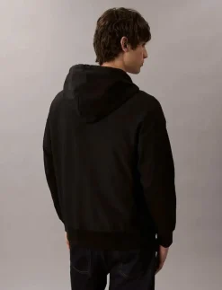 Calvin Klein Jeans LS PREMIUM TERRY MONOGRAM FZ HOO - Hoodies| Sweatshirts & Huvtröjor