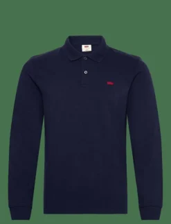 Levi's® Pikéer|LS SLIM HOUSEMARK POLO NAVAL A - Långärmade pikéer