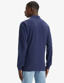 Levi's® Pikéer|LS SLIM HOUSEMARK POLO NAVAL A - Långärmade pikéer