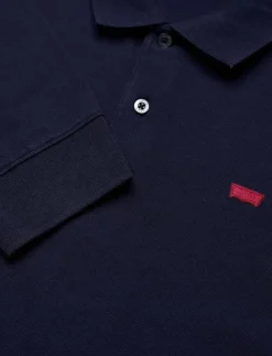 Levi's® Pikéer|LS SLIM HOUSEMARK POLO NAVAL A - Långärmade pikéer
