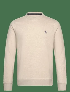 Original Penguin L/S STICKER PETE FLE - Rundhalsad| Stickat