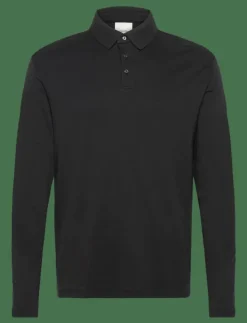 Calvin Klein LS SUPIMA COTTON SOLID POLO - Långärmade pikéer| Pikéer