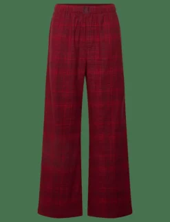 Calvin Klein LS TEE FLANNEL PANT SET - Pyjamas|Kvinnor Pyjamas & Loungewear