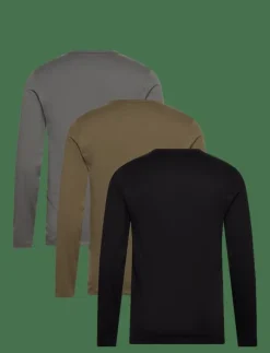 HUGO LS-SHIRT RN TRIPLET - Pyjamasöverdelar| Pyjamas