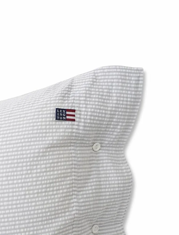 Lexington Home Sängtextilier|Striped Cotton Seersucker Pillowcase - Örngott