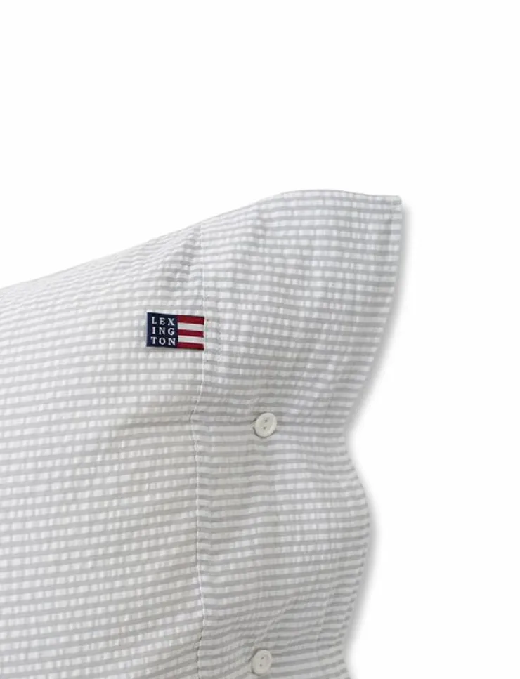 Lexington Home Sängtextilier|Striped Cotton Seersucker Pillowcase - Örngott