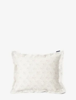 Lexington Home LtBeige/Pink Flower Print Cotton Sateen Pillowcase - Örngott| Sängtextilier