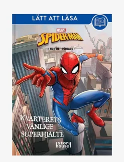 Barn Kärnan Barnböcker|LÄTT ATT LÄSA - MARVEL SPIDER-MAN KVARTERETS VÄNLIGE SUPERHJÄLTE - Saga