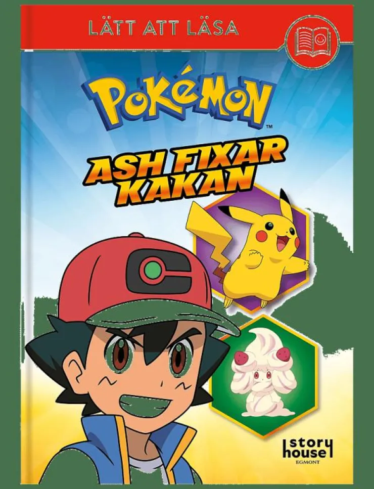 Kärnan LÄTT ATT LÄSA POKEMON ASH FIXAR KAKAN - Saga|Barn Barnböcker